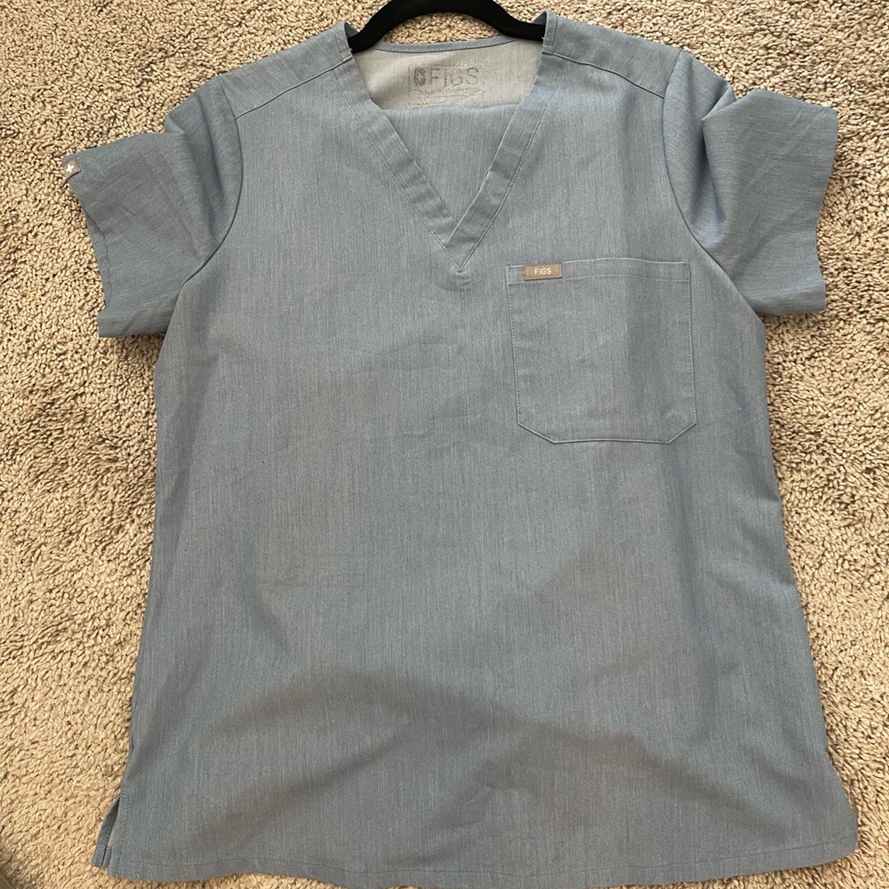 Figs Heather Indigo Set